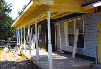 Porch addition